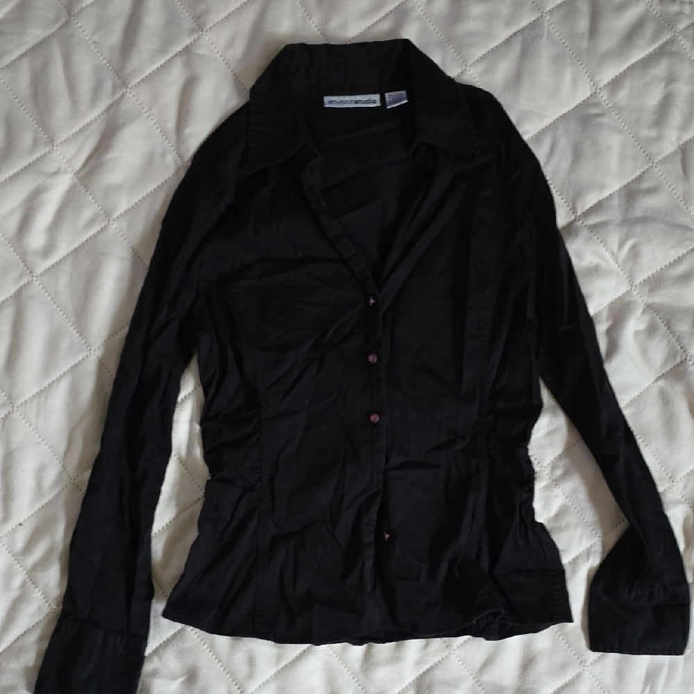 Black Button Down Shirt